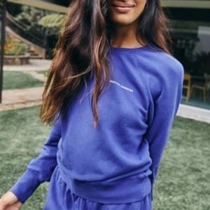 Spiritual Gangster royal blue crew neck